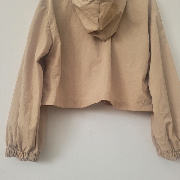 Zara Anorak Jacket Relax Fit Oversized Cropped Jacket Size Small - Picture 14 of 16